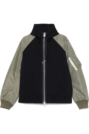 SACAI Panelled hoodie