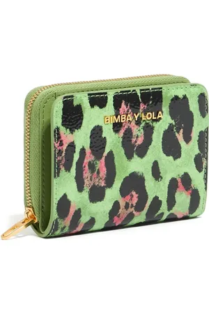 Bimba y Lola Leopard print coin purse