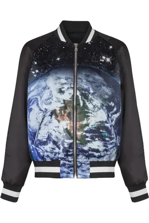 Balmain Earth & Stars varsity jacket
