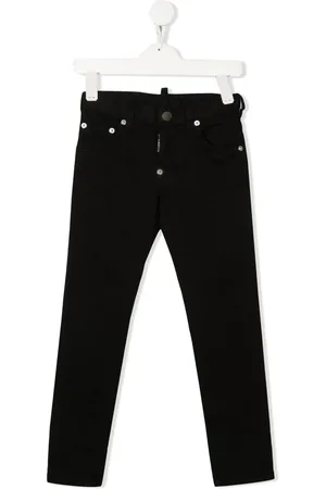 Dsquared2 Logo-patch slim-cut jeans