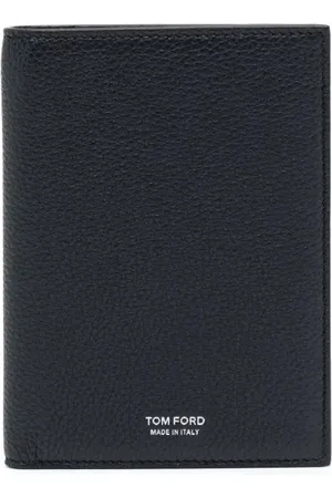 Tom Ford Logo-lettering bi-fold leather cardholder