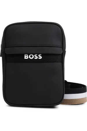 HUGO BOSS Coated-finish messenger bag