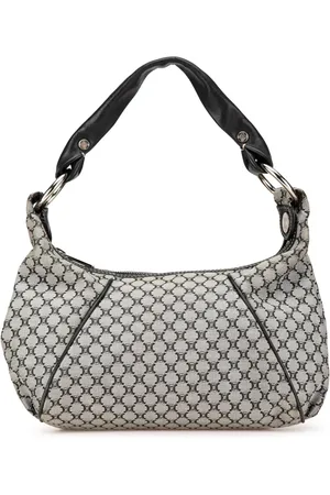Céline 20th Century Macadam Canvas shoulder bag