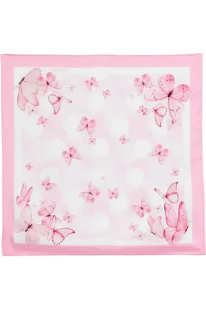 MONNALISA Butterfly-print scarf
