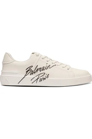 Balmain B-Court leather sneakers