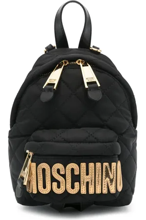 Moschino Quilted logo backpack
