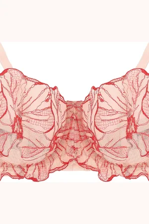 Fleur of England Rosa balcony bra