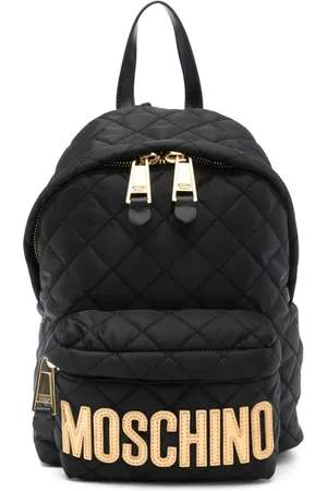Moschino Quilted logo backpack