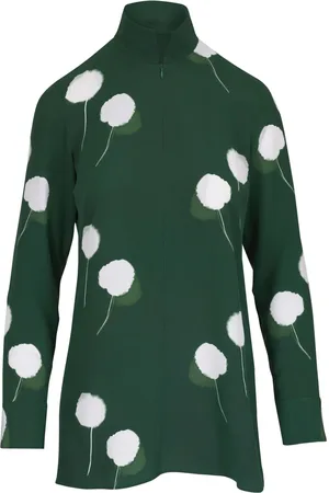 AKRIS Bellini silk blouse
