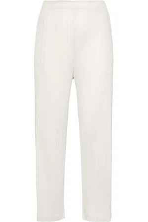 PLEATS PLEASE ISSEY MIYAKE Plissé straight-leg trousers