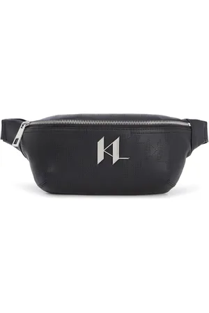 Karl Lagerfeld K/Plak perforated belt bag