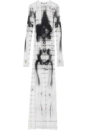 Jean Paul Gaultier Squeletor maxi dress