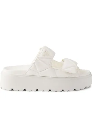 Prada 45mm padded leather sandals