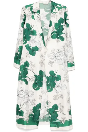P.A.R.O.S.H. Floral-print coat
