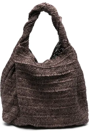 P.A.R.O.S.H. Raffia tote bag