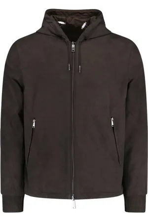 Ermenegildo Zegna Leather bomber jacket
