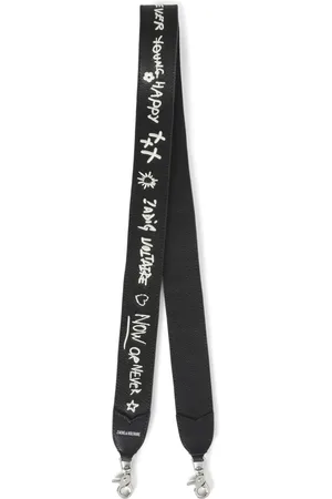 Zadig & Voltaire Text-print strap tag