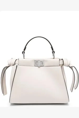 Fendi Mini Peekaboo leather bag