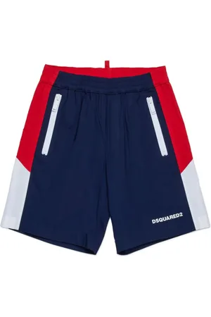 Dsquared2 Colour-block track shorts