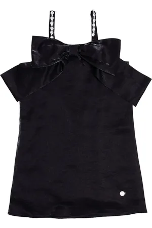 BCBG KIDS Floral-appliqué dress
