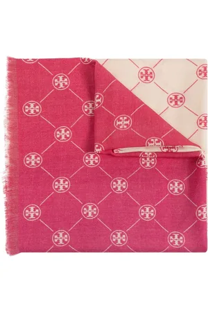 Tory Burch T Monogram scarf