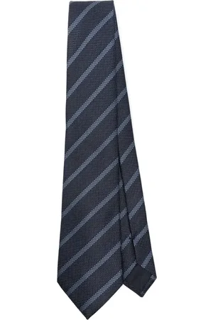 Giorgio Armani Patterned-jacquard silk tie