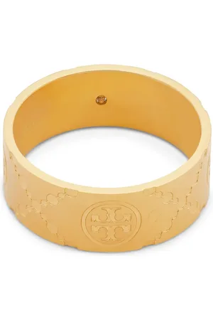 Tory Burch Double T polished-finish ring