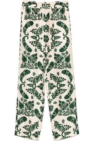 Sandro Floral-print trousers