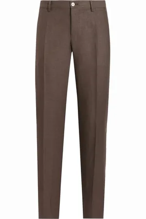 Dolce & Gabbana Pressed-crease trousers