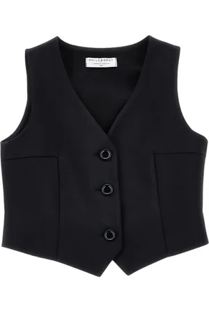 PHILOSOPHY DI LORENZO SERAFINI Cotton-blend gilet