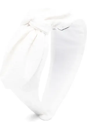 Moschino Floral-embroidered head band