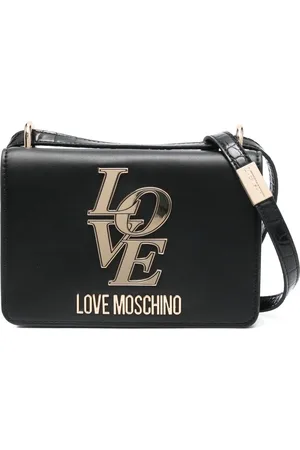 Moschino Logo-plaque crossbody bag