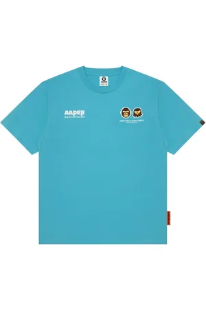 A Bathing Ape Logo-appliqu?? cotton T-shirt
