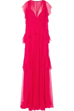 Alberta Ferretti Draped maxi dress