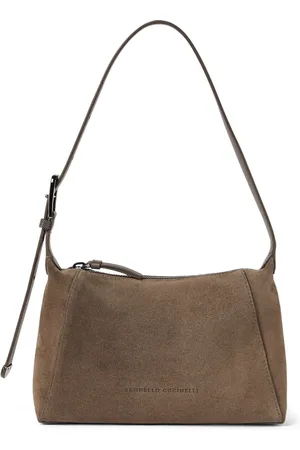 Brunello Cucinelli Monili-embellished shoulder bag