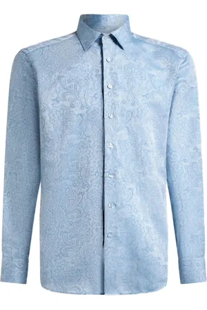 Etro Floral-jacquard shirt
