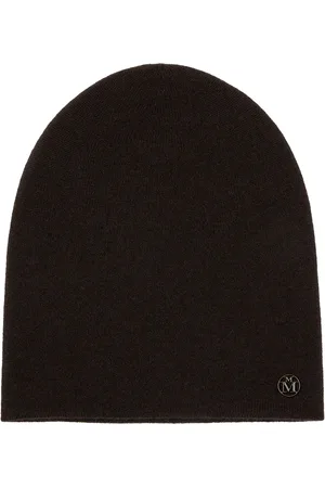 Le Mont St Michel Logo-plaque cashmere beanie