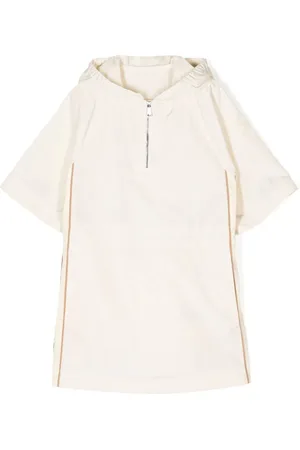 Moncler Short-sleeve hooded dress