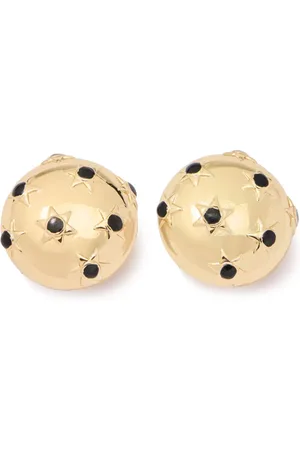 Carolina Herrera Starbust Dome earrings
