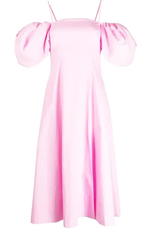 REJINA PYO Oksana puff-sleeve cotton dress