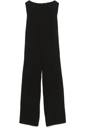 HERNO Pussy-bow jumpsuit