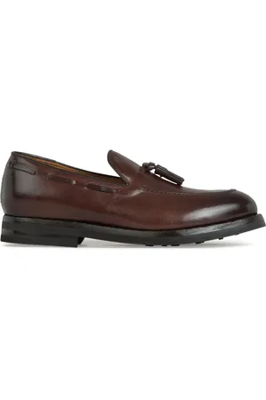 Green george Leather loafers