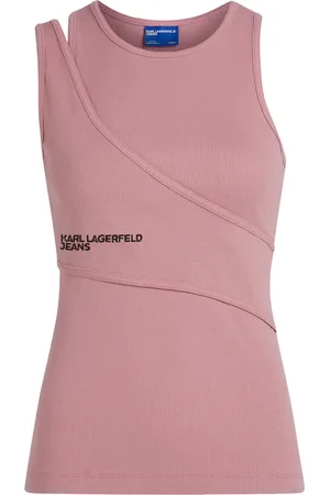 Karl Lagerfeld Layered-detail top