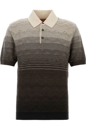 Missoni Embroidered cotton polo shirt