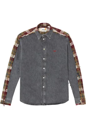 Diesel X Timberland checked shirt