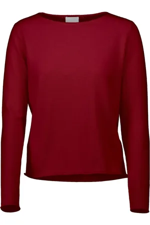 Allude Slash-neck sweater
