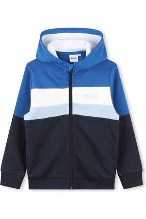 HUGO BOSS Striped hoodie