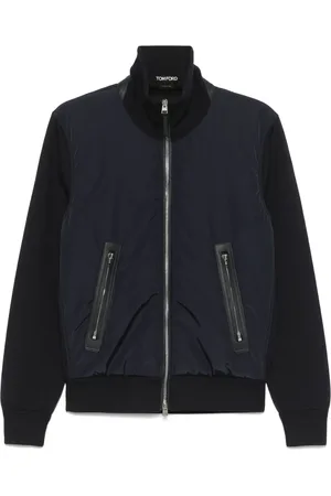 Tom Ford Panelled bomber jacket