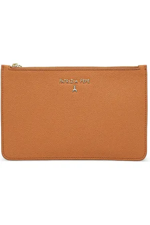 Patrizia Pepe Leather clutch bag