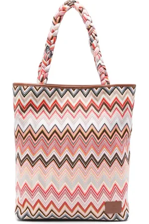 Missoni Zigzag-woven tote bag